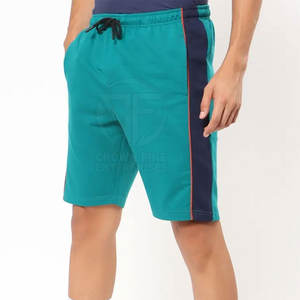 Pantalones cortos de entrenamiento de algodón 100% para hombre más vendidos, transpirables, de uso informal, patrón sólido, pantalones cortos de gran oferta de alta calidad para hombre - Product Image 1