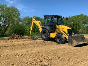 กระปุกเกียร์ปั๊มไฮดรอลิกด้านหน้าสำหรับรถตักดิน B75D 4WD Euro5ดีเซล4-in-1 - Product Image 2