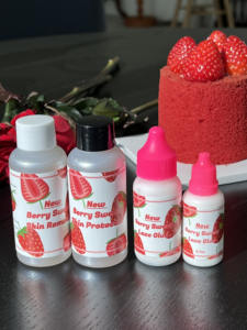 Adhésif pour enlever la colle de la perruque frontale en dentelle de baies parfumées/ruban de toupet de marque privée OEM - Product Image 1