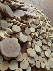 BEST SELLER Round Wood Panels | Eco-friendly Pine Slices for <b>Coasters</b>, Wall Paneling & Paintings - <b>BLUE</b> LOTUS VIETNAM - Product Image 6