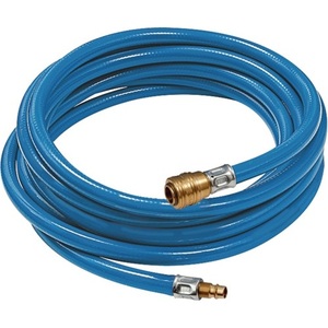 Ensemble de tuyaux d'air comprimé en PVC souple RIEGLER DN 7.2 avec raccord rapide, longueur 5 m, diamètre intérieur 6,3 mm, accessoire pour outils pneumatiques - Product Image 1
