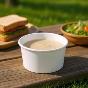 กล่องซุปแบบใช้แล้วทิ้งสีขาวขนาด 24 ออนซ์ - Product Image 3