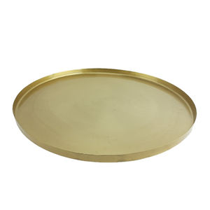 Plateau de service en marbre de conception fantaisie forme personnalisée Bronze fini pour Restaurant et hôtels plateaux de service alimentaire de table faits à la main - Product Image 5