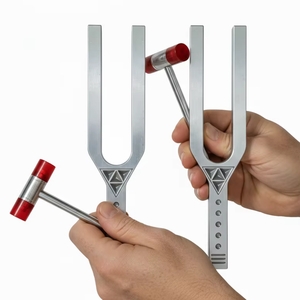 Fourches de sonothérapie (CHAKRA) pour la guérison sonore, grandes fourches géantes, 256 - 528 Hz - Product Image 1