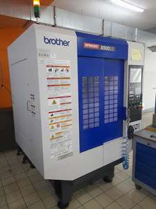 Brother speedio S500X2เครื่อง CNC แกน3แกน, เครื่องตัดโลหะแนวตั้ง BT30ความเร็วสูงมีความแม่นยำสูง - Product Image 4