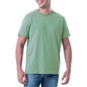 Camiseta de verano de alta calidad para hombre, Camiseta 100% de algodón con estampado, Camiseta holgada informal fresca, Camiseta con cuello redondo para hombre - Product Image 1