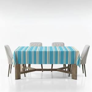 Mantel de Algodón de Tejido Resistente, Ideal para Decoración de Mesa de Comedor, Decoración de Temporada, Reuniones Familiares - Product Image 1