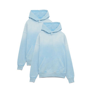 Sudadera con Capucha de Invierno para Hombre, Diseño Personalizado de Fábrica OEM, 100% Algodón, Impresión Digital, Tinte Liso, Estilo Urbano con Logotipo Frontal, MOQ Bajo - Product Image 6