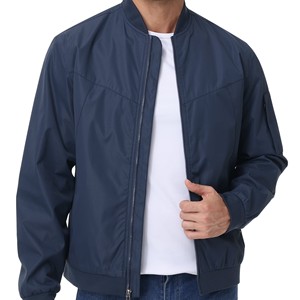 Nueva Chaqueta de Cuero Genuino Ecológica Acolchada con Capucha para Hombre, Estilo Vintage, con Cierre de Cremallera Frontal - Product Image 5