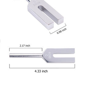 Ensemble d'instruments chirurgicaux manuels en acier inoxydable de classe I Diapason ange Source d'alimentation de guérison-4096/4160/4225Hz Dentric - Product Image 3