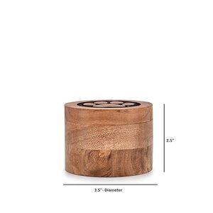 Handcrafted Acacia Wood Pet Urns for Ashes <b>Memorial</b> Funeral Cremation Urn <b>Box</b> for Dogs Cats Small Pets | Wholesale Bulk Supply - Product Image 4