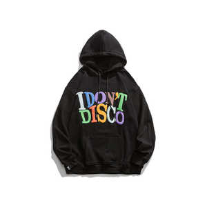 Sudaderas con capucha impresas para hombre al por mayor hechas a medida OEM en sudaderas con capucha elegantes transpirables de secado rápido de gran calidad con logotipo/color personalizado - Product Image 2