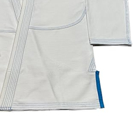 Uniforme de tournoi de tissage de perles en coton 100% Jiu Jitsu brésilien personnalisé pour enfants avec logo personnalisé