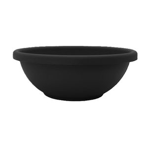 Tazón para Servir de Resina Negra Brillante Hecho a Mano, Diseño Moderno y Minimalista para Mesa de Comedor, Cocina y Uso Decorativo en el Hogar - Product Image 1
