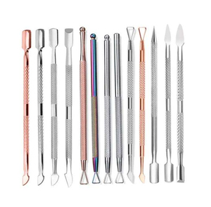 KAAMIR INSTRUMENTS - Empujador de Cutículas de Acero Inoxidable, Profesional, de Alta Calidad, Personalizable, Ligero, Reutilizable y Duradero, Precio de Fábrica - Product Image 2