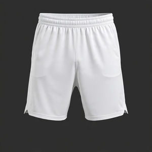 Taille élastique 100% coton Polyester Yoga Fitness exercice Shorts solide motif vêtements de sport pour garçons pour courir Gym Wear - Product Image 5