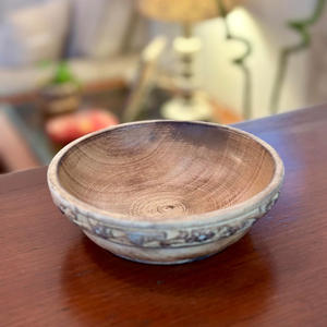 Approvisionnement d'usine Bol décoratif en bois Snack Bol de service Table basse Comptoir Clé Bol Vaisselle Accents Vaisselle Fourniture - Product Image 2