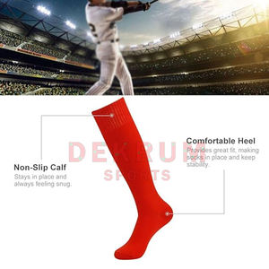 Chaussettes de football personnalisées en gros pour hommes, respirantes et sportives, modèle 2026 - Product Image 4