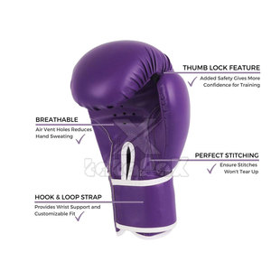 Guantes de boxeo mixtos de artes marciales adecuados para kickboxing y entrenamiento de gimnasia guantes de boxeo mejor venta - Product Image 3