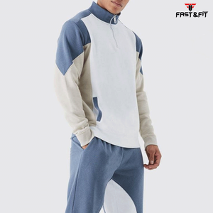 Nuevo estilo Ropa de diseño personalizado Contraste de color Cómodo Ropa deportiva de alta calidad Chándal en color sólido Hecho en Pakistán - Product Image 4