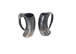2023 Meilleure qualité Viking Wine Horn Mug Tasse en céramique de haute qualité pour les occasions de retour à l'école - Product Image 5