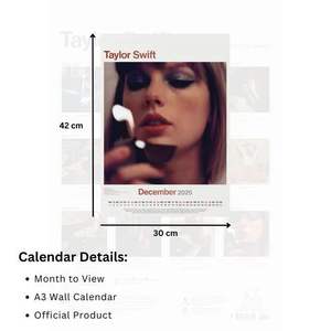 Calendario de pared DIN A3 de Taylor Swift 2025 - Product Image 3