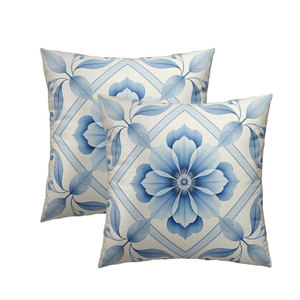 Sofá de diseño de lujo, decoración del hogar, estampado personalizado, funda de cojín de algodón puro, proveedor indio - Product Image 3