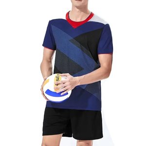Uniforme de volley-ball pour hommes personnalisé OEM nouveau modèle de meilleure qualité pour adultes prix raisonnable - Product Image 3
