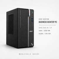 Acer Veriton zakelijke desktop pc Intel Core i5 16GB RAM 512GB SSD Kantoorcomputer Groothandel