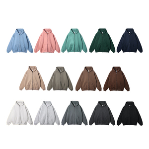 Sudadera con Capucha de Forro Polar con Cremallera para Hombre, Unisex, de Algodón de Alta Calidad 2025, con Logotipo Personalizado de Tu Marca, Transpirable, Talla Grande, Estampada para Invierno - Product Image 1