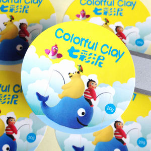 สติกเกอร์กันน้ำ PVC พิมพ์ลายตามสั่งจากโรงงานโดยตรง สติกเกอร์ติดเองแบบวงกลม สำหรับขายส่ง - Product Image 2