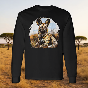 Camiseta de Manga Larga con Diseño de Perros Salvajes para Amantes, Regalo Promocional para Dueños de Perros - Product Image 3