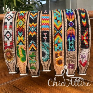 Nouveau collier de chien de compagnie en cuir véritable de haute qualité doux confortable et Durable - Product Image 1