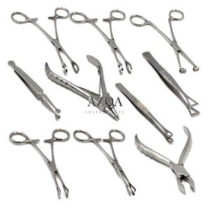 Kits d'outils de perçage en acier inoxydable, instruments professionnels de perçage corporel pour la manipulation de bijoux et l'utilisation en studio - Product Image 6