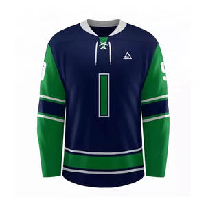 Camiseta de hockey sobre hielo de último diseño, camiseta de hockey sobre hielo de tamaño personalizado para adultos, camiseta de hockey sobre hielo transpirable - Product Image 1