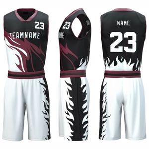 เครื่องแบบบาสเกตบอลน้ำหนักเบาสำหรับผู้ใหญ่เครื่องแบบบาสเก็ตบอลสีพื้น - Product Image 1