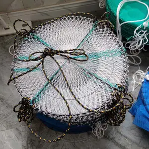 scallop culture cage plastic plate cast net trap fishing trap