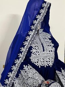 ชุดเดรสมุสลิมสไตล์ใหม่ของผู้หญิง Afghani kuchi สำหรับงานแต่งงานและงานเลี้ยง - Product Image 3