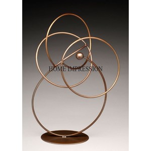 Gafas de Sol de metal resistentes chapadas en oro Escultura de diseñador Decoración de mesa de hogar y hotel y centro de mesa al precio más bajo - Product Image 4