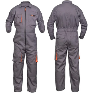 Hot selling Mechanic Safety Welding Clothing Coverall Resistance Safety Coverall Two Piece Workwear <b>Suits</b> - Product Image 5