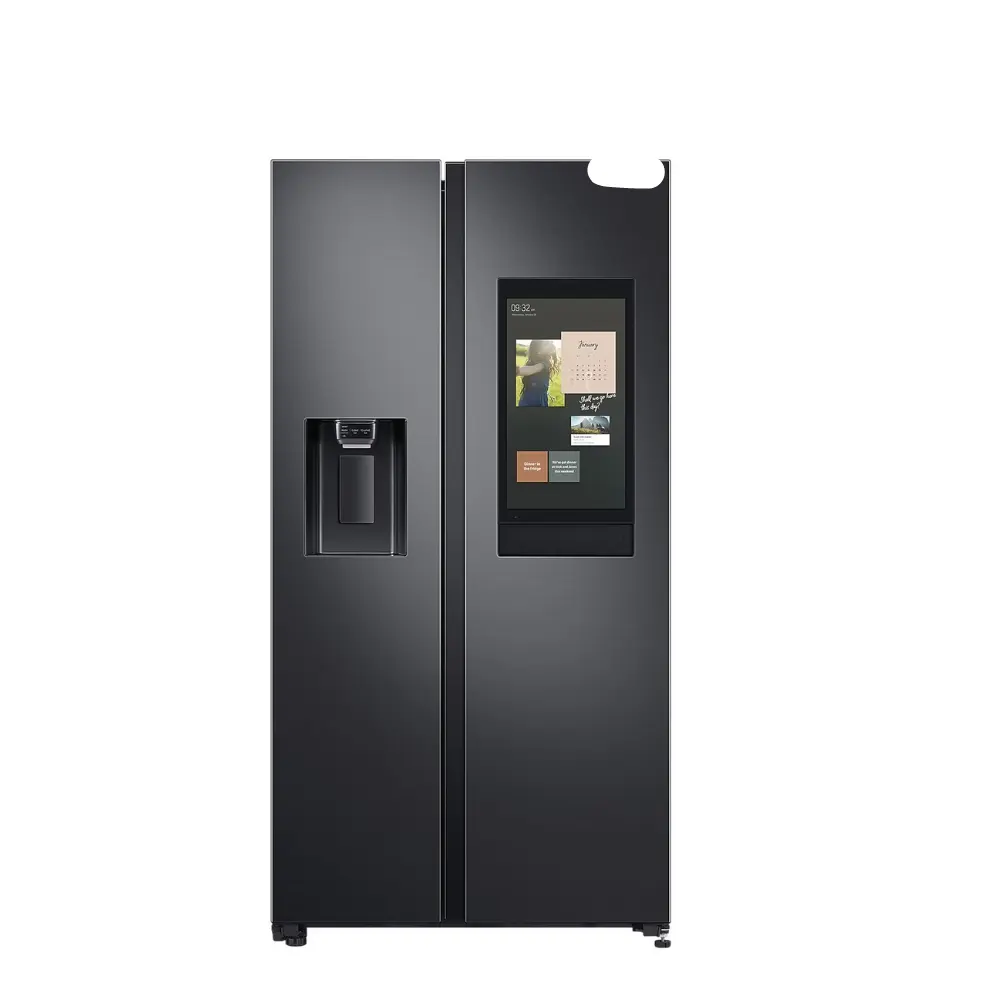 LG 26 pies cúbicos Smart wi-fi habilitado refrigerador de puerta francesa Slim SpacePlus Sistema de hielo (negro) acero inoxidable