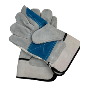 Guantes de cuero XL personalizados al por mayor para trabajos de protección de seguridad soldadura personalizable necesidades de protección de manos y brazos del fabricante - Product Image 2