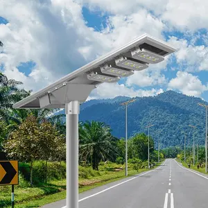 60W 90W Control Waterproof Road All In 1 Integrated Led Solar Street Outdoor Lights