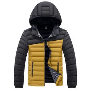 Veste matelassée à col montant à manches longues pour homme de haute qualité Prix raisonnable Veste matelassée à capuche Vêtements d'extérieur d'hiver - Product Image 5