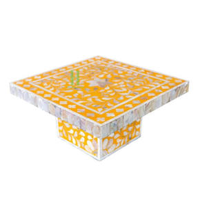 Venta al por mayor mejor precio HNH Craft modelo HNH 2525 soporte de pastel de nácar para Ramadán EID de Vietnam - Product Image 3