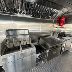 Remorque de nourriture mobile bon marché entièrement équipée d'approvisionnement d'usine pour Taco Pizza café crème glacée BBQ camion de restauration personnalisé utilisation d'outils OEM - Product Image 3