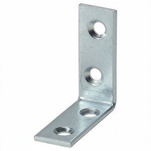 VORMANN ขายึดเก้าอี้เหล็กชุบสังกะสีสีน้ำเงิน 50 X 50 มม. ยาว 15 มม. กว้าง 2 มม. หนา 2 มม. แพ็ค 100 ชิ้น โครงโลหะ - Product Image 3