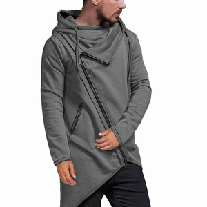 High Quality Men Double Side <b>Zip</b> Long Neoprene <b>Hoodies</b> & Sweatshirts for Men's Hot Style Made With High Quality Fleece - Product Image 6