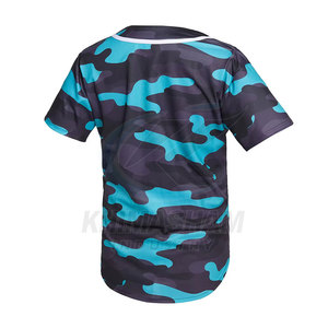 Último Estilo, Camiseta de Béisbol Transpirable de Verano, Diseño Personalizado, Manga Corta, Venta al Por Mayor - Product Image 2