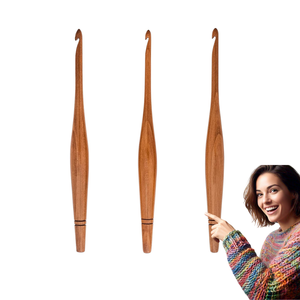 Hobby and Knitting Tools by Experienced Seller Ergonomic <b>Crochet</b> <b>Hook</b> for Needlework Free Tips to Startups for Product Selection - Product Image 1